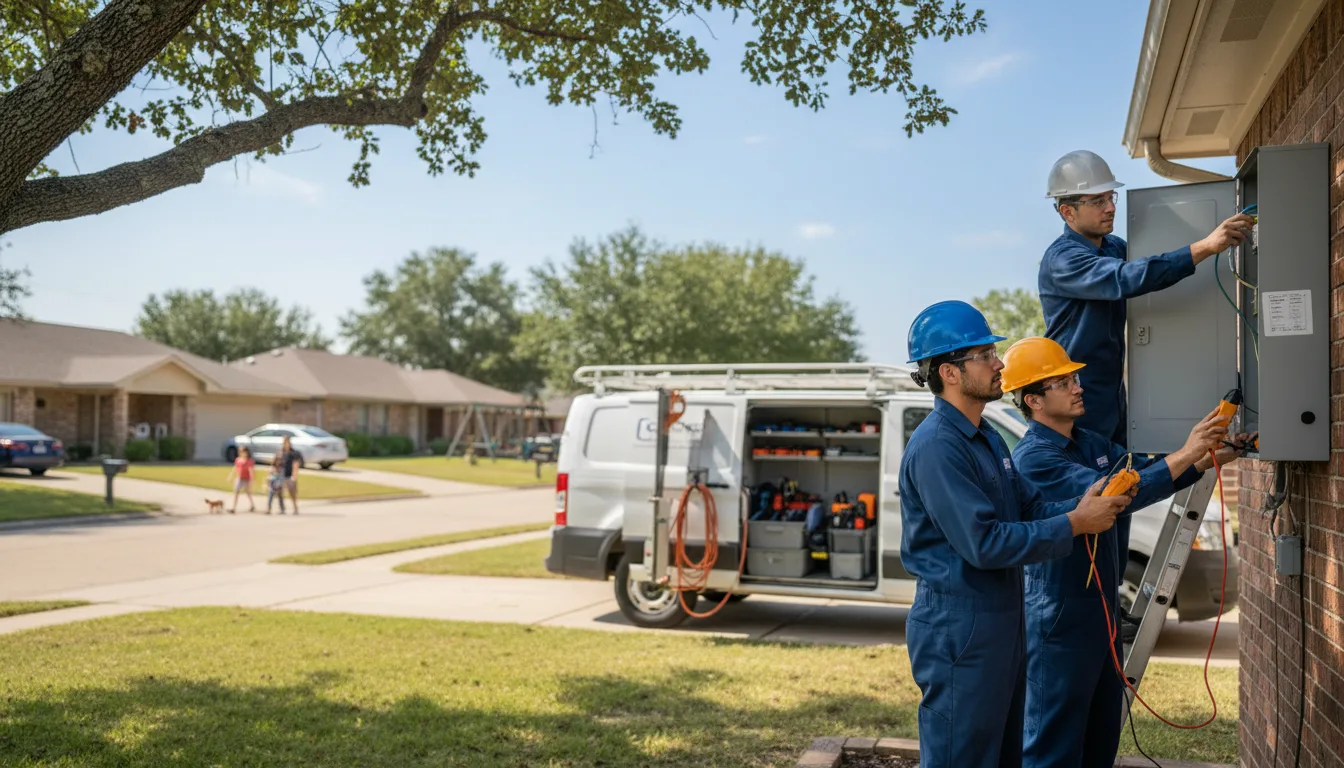 Certified electrician providing emergency electrical services in Wheeler, IN